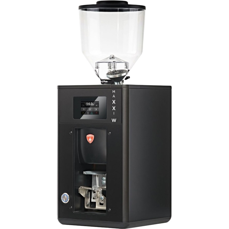 Изображение товара Профессиональная жерновая кофемолка Eureka Maxxi W Smart 85G, регулируемый помол Изображение товара Профессиональная жерновая кофемолка Eureka Maxxi W Smart 85G, регулируемый помол