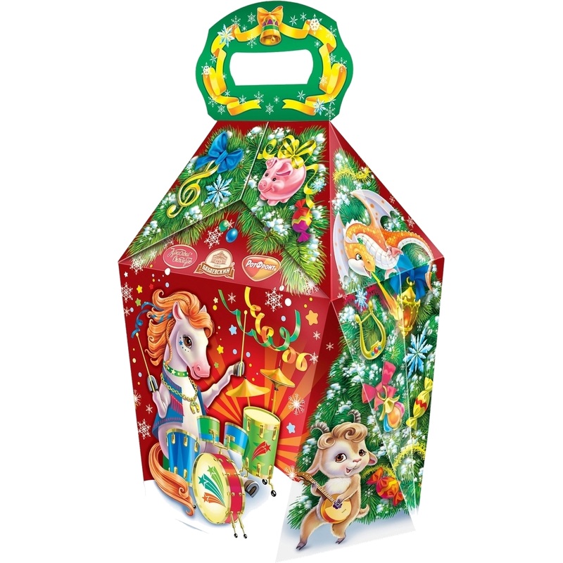 Изображение товара Новогодний сладкий подарок Объединенные кондитеры Зимняя мелодия 400 г