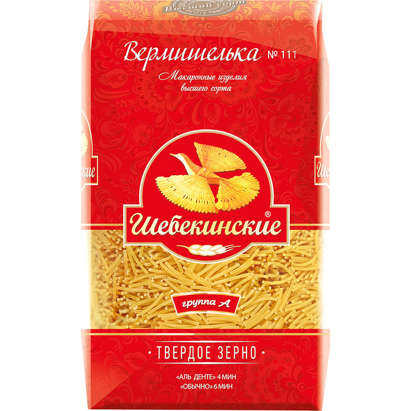 Изображение товара Макароны Шебекинские Вермишелька легкая 450 г