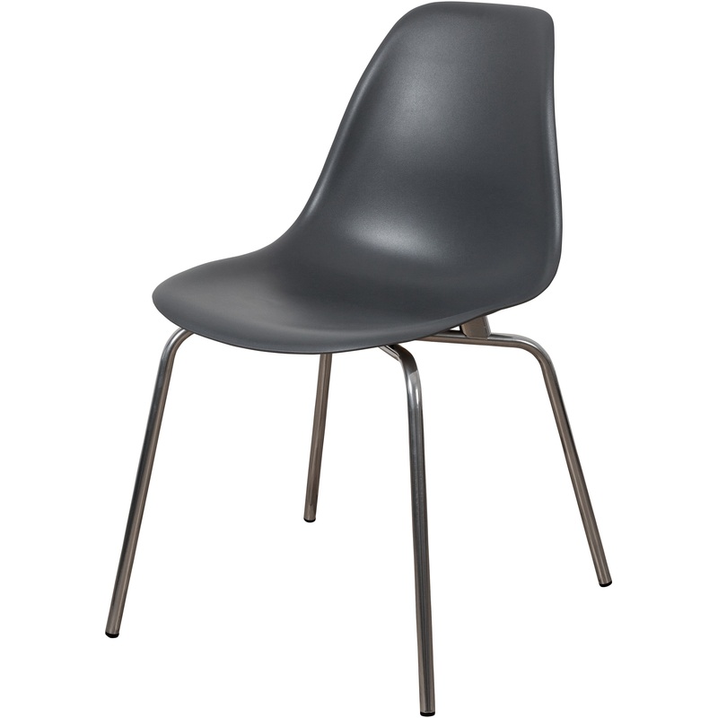 Изображение товара Обеденный стул DERSTUHL Elegant Chrom с эргономичной спинкой Изображение товара Обеденный стул DERSTUHL Elegant Chrom с эргономичной спинкой
