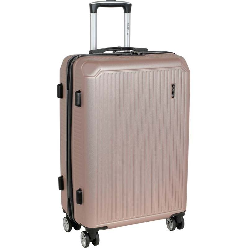 Изображение товара Чемодан Polar размер M 60 л из ABS-пластика розовый