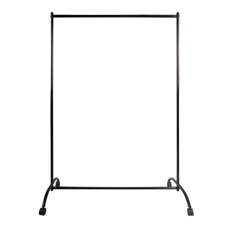 Изображение товара Вешалка гардеробная напольная Комус Мебель КР-160М с колесами черная