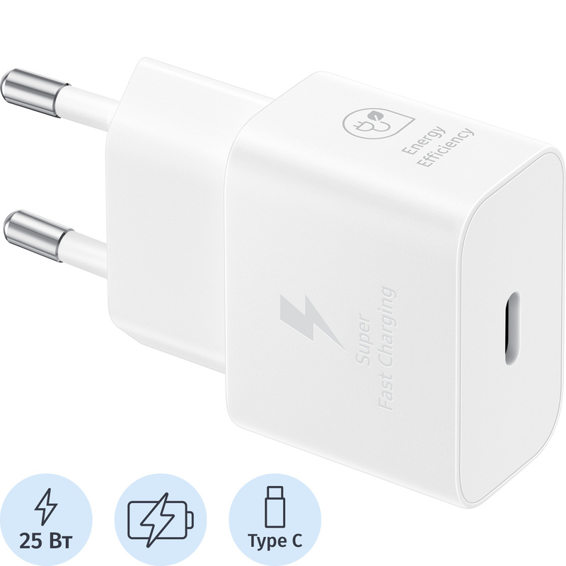 Изображение товара Сетевое зарядное устройство Samsung EP-T2510 25 Вт USB Type-C