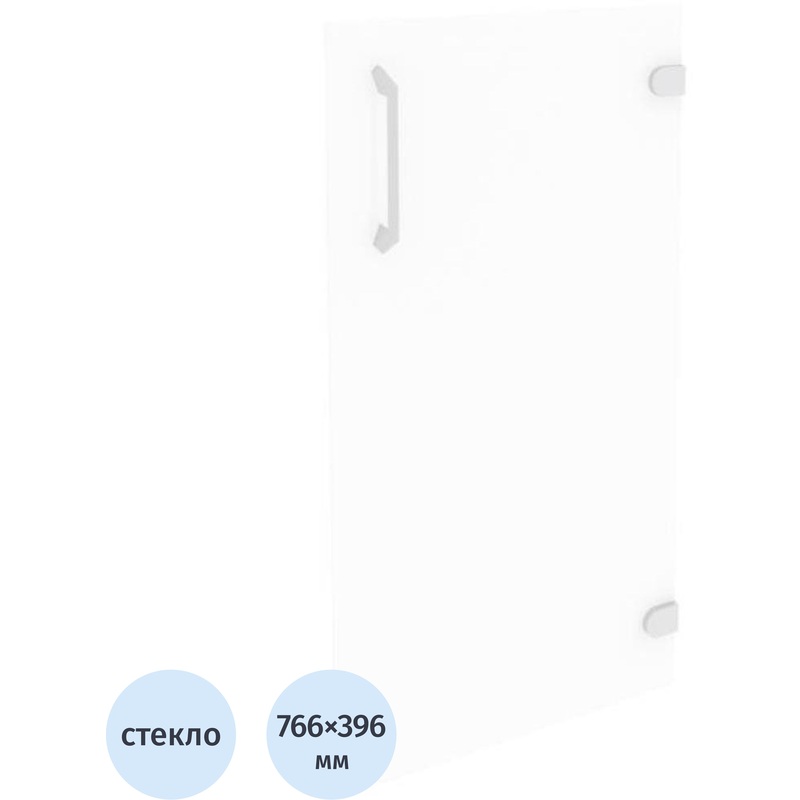 Изображение товара Дверь низкая правая O.S-3(R) стеклянная 396х766 мм