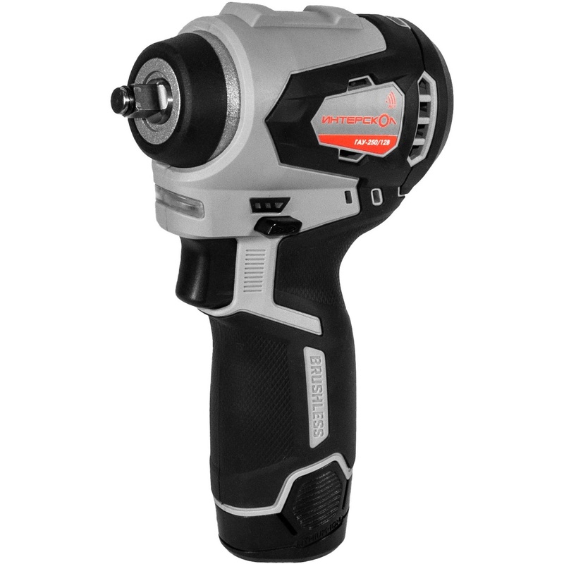 Изображение товара Гайковерт аккумуляторный Интерскол ГАУ-250/12ВЭ