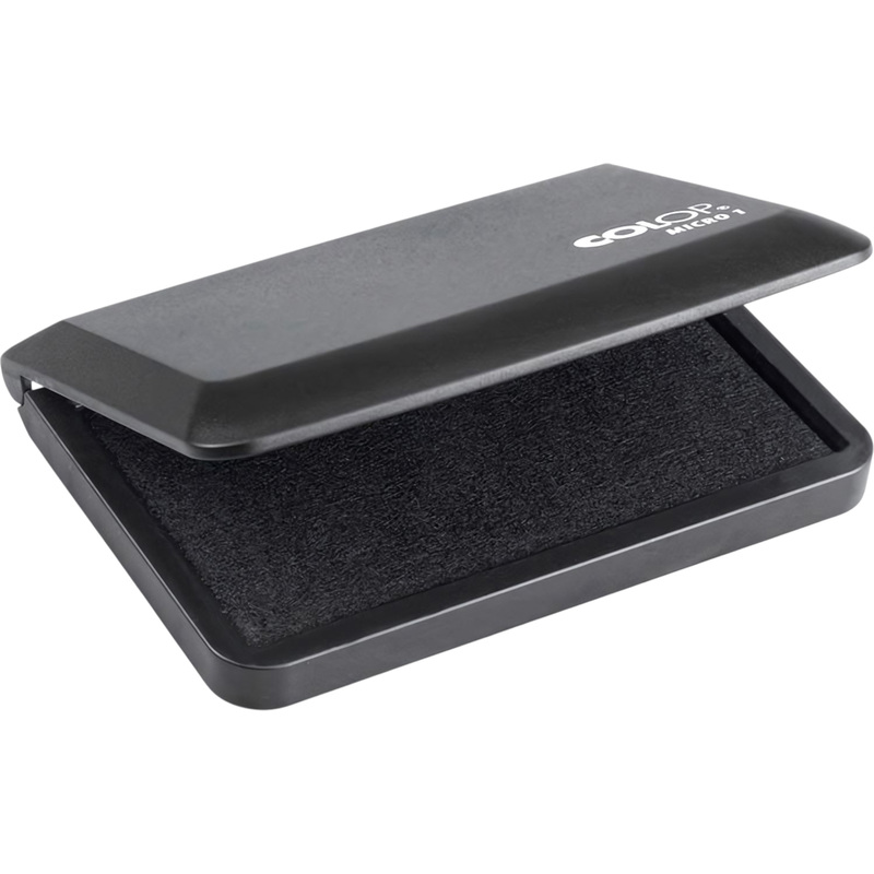 Изображение товара Подушка штемпельная настольная Colop Micro 1 черная 90x50 мм