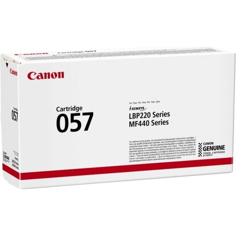 Изображение товара Лазерный картридж Canon 057BK 3009C002 черный оригинальный для i-SENSYS