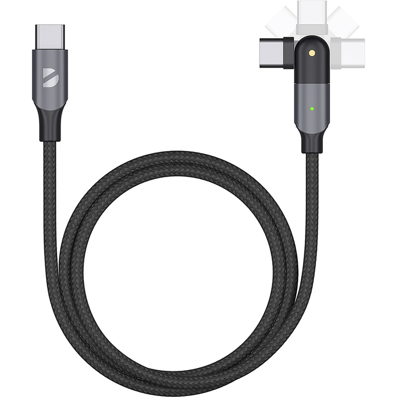 Изображение товара Кабель Deppa USB Type-C USB Type-C 1.2 метра для зарядки и передачи данных