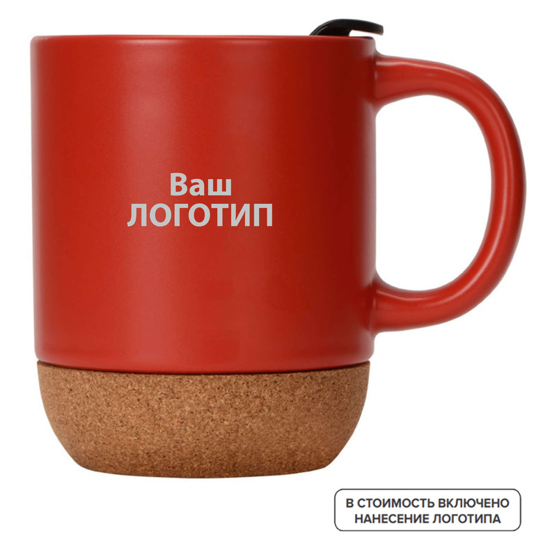 Изображение товара Кружка Denpasar керамическая 400 мл с индивидуальной гравировкой (873101, 48 штук в упаковке)