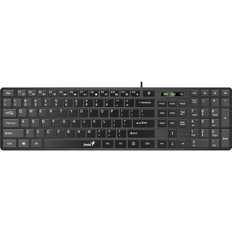 Изображение товара Клавиатура проводная Genius SlimStar 126 (31310017417)