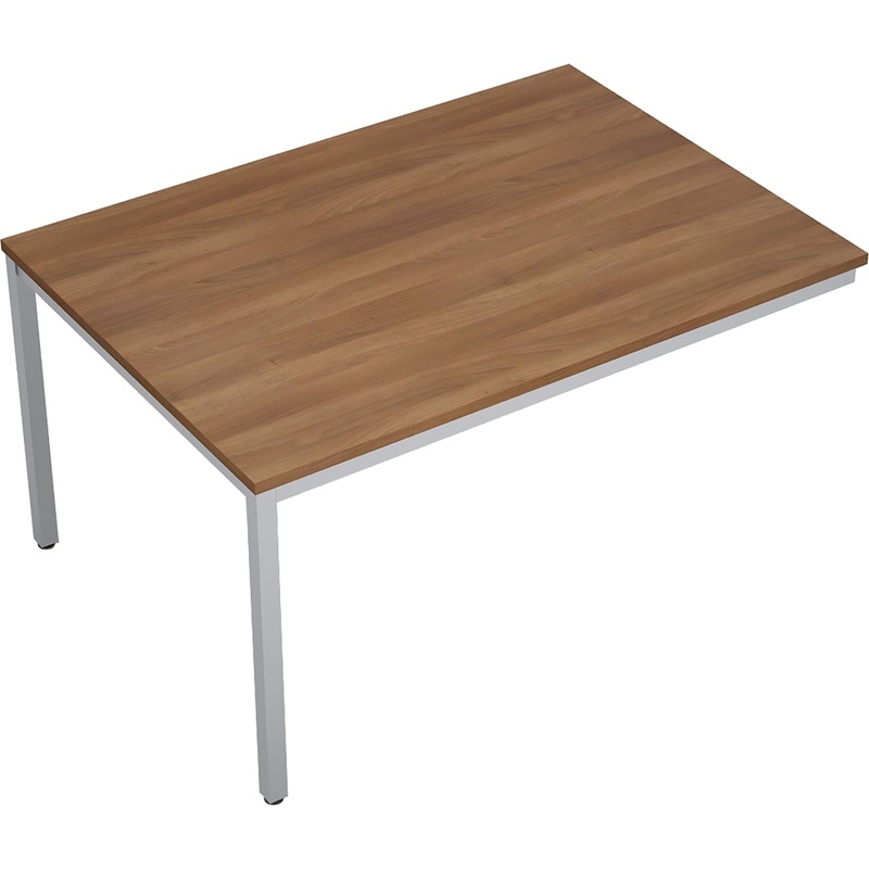 Изображение товара Элемент стола переговоров Avance 6МПК.003 шамони тёмный/алюминий матовый 1400х1000х750 мм