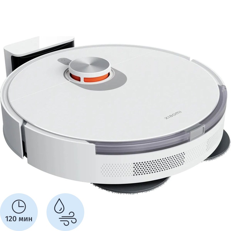 Изображение товара Робот-пылесос Xiaomi S20 для комбинированной уборки, белый, уценка