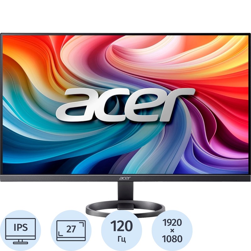 Изображение товара Монитор 27" Acer R272G0yi чёрный (UM.HR2CD.002)