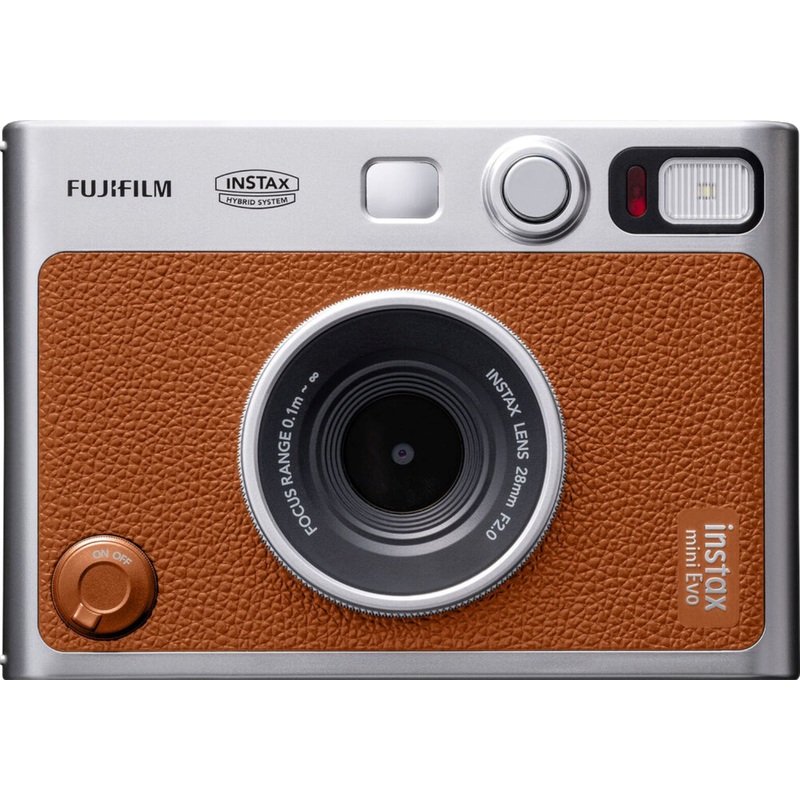 Изображение товара Фотоаппарат моментальной печати Fujifilm Instax Mini EVO коричневый (16812534) Изображение товара Фотоаппарат моментальной печати Fujifilm Instax Mini EVO коричневый (16812534)