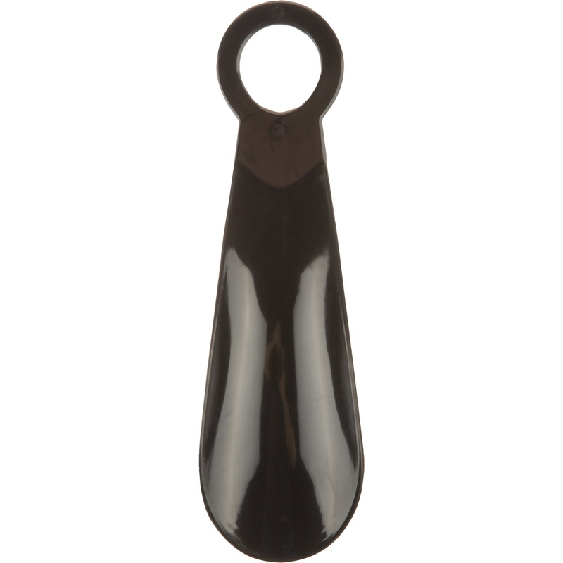 Изображение товара Ложка для обуви пластиковая 16 см черная SLXB-017