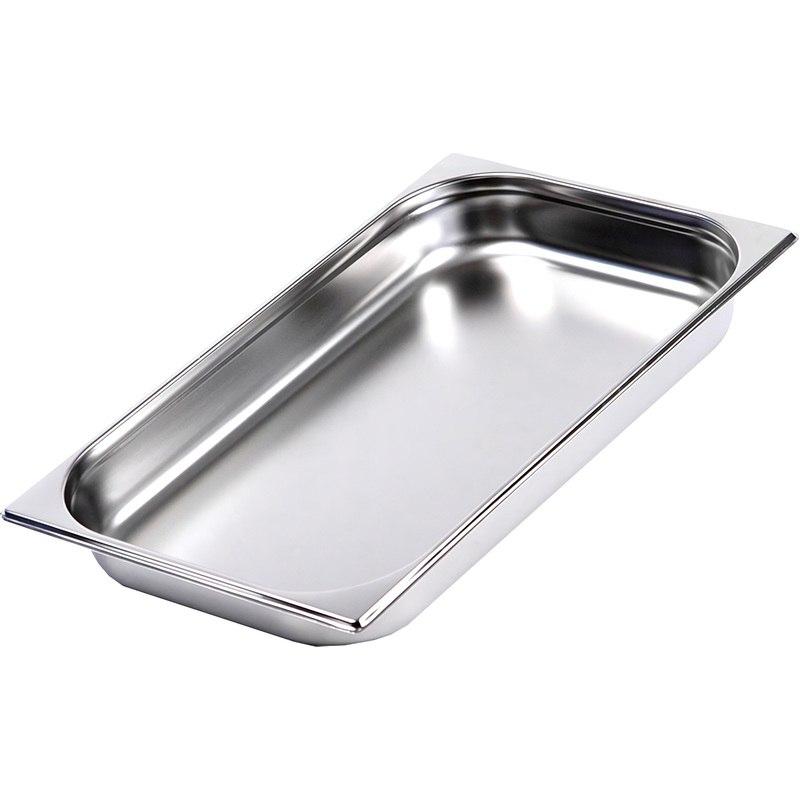Изображение товара Гастроемкость из нержавеющей стали Luxstahl GN 1/1 9 л 53x32.5x6.5 см профессиональная