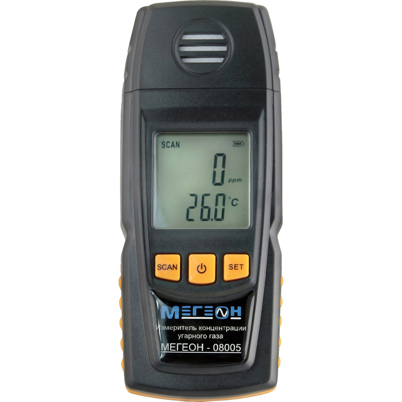 Изображение товара Измеритель концентрации угарного газа Мегеон 08005 портативный точный прибор