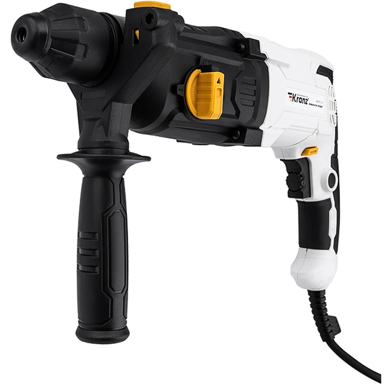 Изображение товара Kranz KR-PT-110 Перфоратор сетевой SDS plus 1050 Вт 24 мм ударное сверление