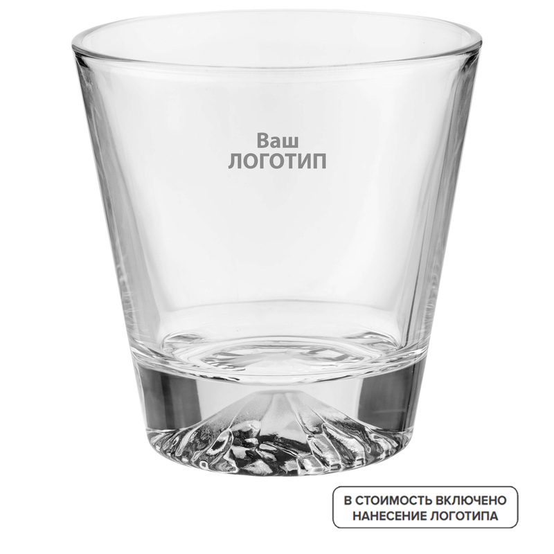 Изображение товара Стакан Snow Mountain 300 мл стекло с лазерной гравировкой упаковка 96 шт