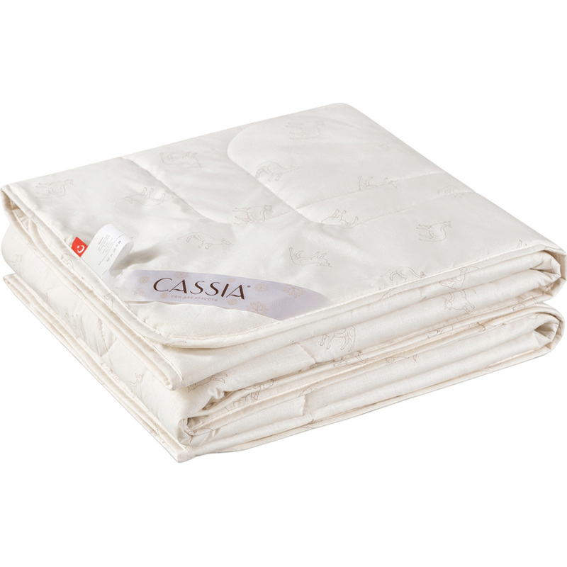 Изображение товара Одеяло 2-спальное Cassia 172x205 см стеганое светло-бежевое