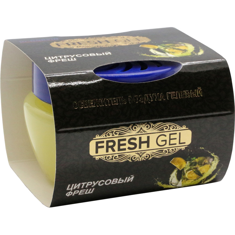 Изображение товара Освежитель воздуха гелевый цитрусовый Dr. Norvin 120 г для помещений