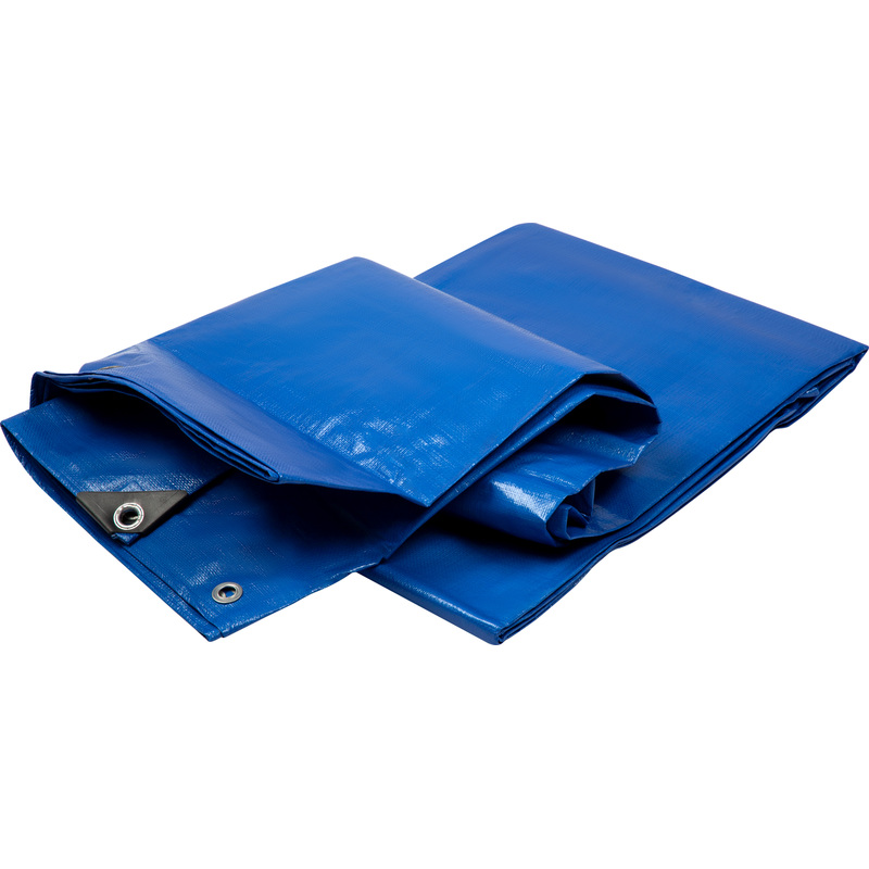 Изображение товара Тент тарпаулин 300 см x 4 м 180 г/кв.м с люверсами прочное укрытие Россия