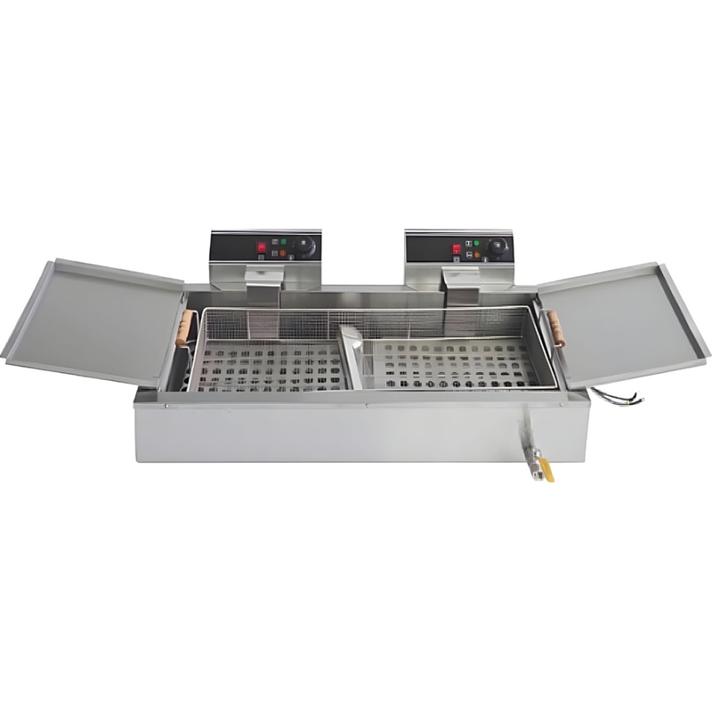 Изображение товара Электрическая чебуречница Viatto EF-26L-TS для профессиональной кухни