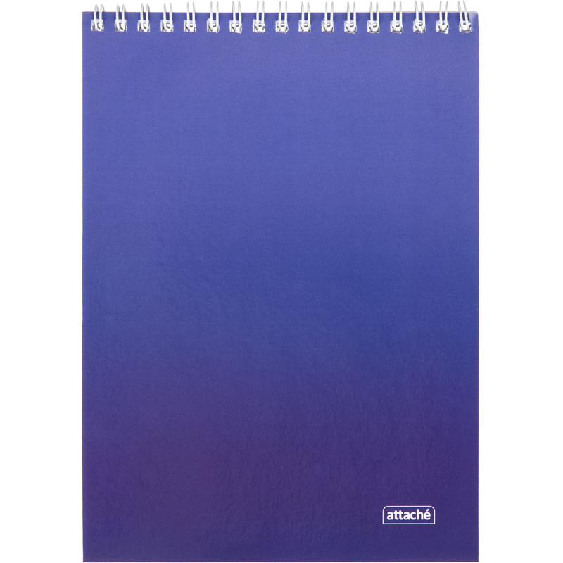 Изображение товара Блокнот Attache Градиент А5 80 листов синий в клетку