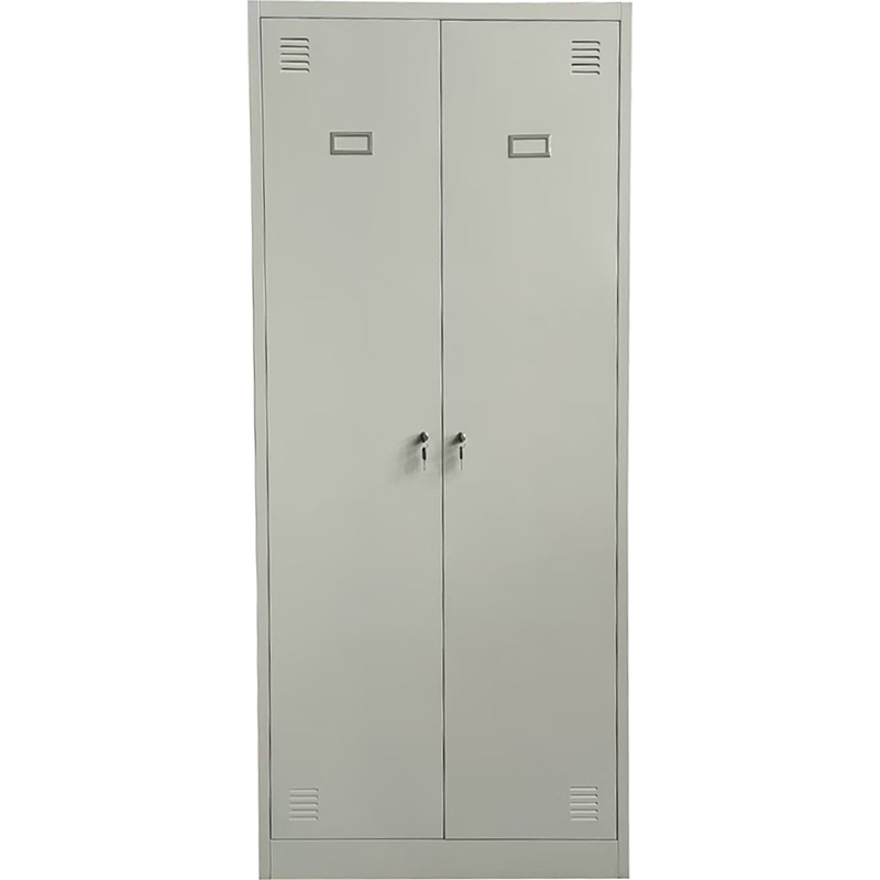 Изображение товара Металлический шкаф для одежды 800х500х1850 мм разборной серый