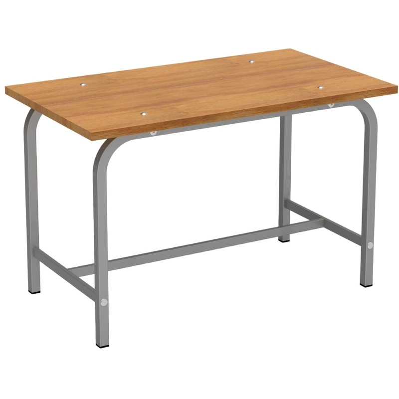 Изображение товара Скамья Титан Мета СТ бук (ЛДСП/сталь, 800х350х450 мм)