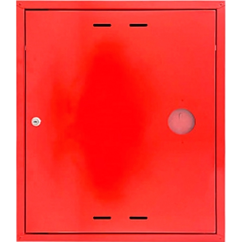 Изображение товара Шкаф пожарный ШПК-310 стальной навесной закрытый 655x54x23 см для рукавов И пожарного клапана
