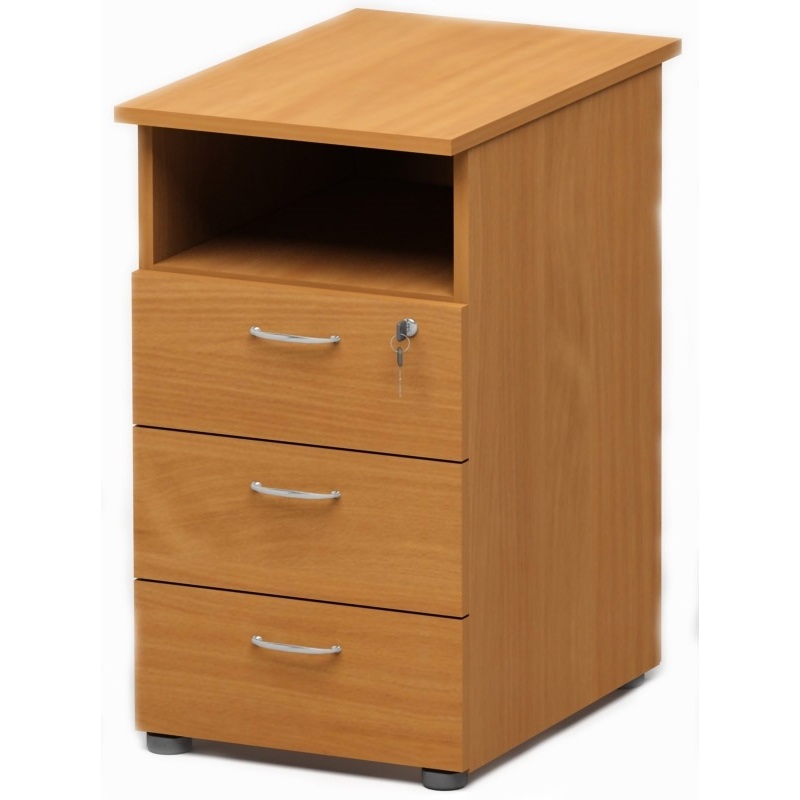 Изображение товара Тумба приставная Эко с замком бук бавария 404x600x740 мм