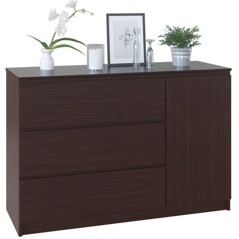 Изображение товара Комод Сокол Т-3Р венге 1200х446х804 мм