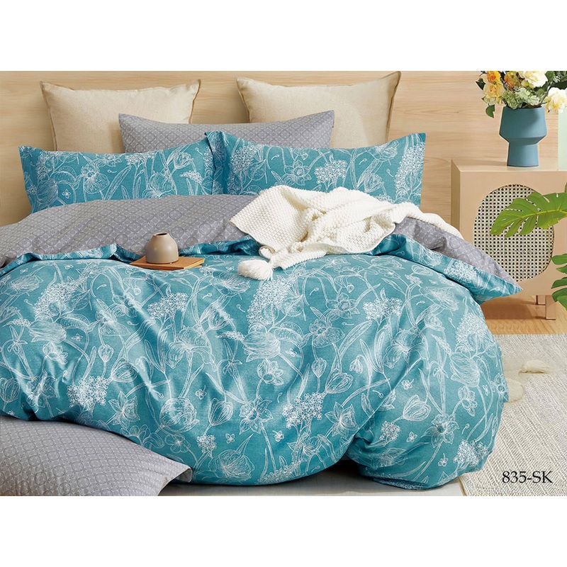 Изображение товара Постельное белье Cleo Satin de Luxe 16/835-SK (1.5-спальное, сатин)