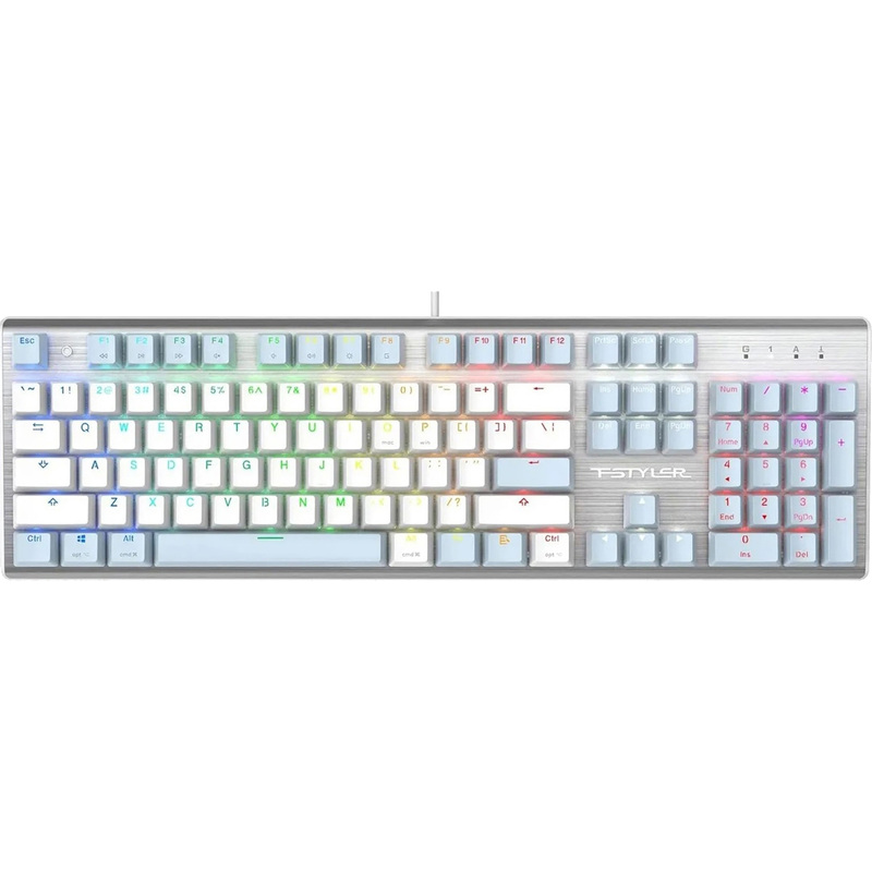 Изображение товара Клавиатура A4Tech Fstyler FS100 механическая проводная с подсветкой