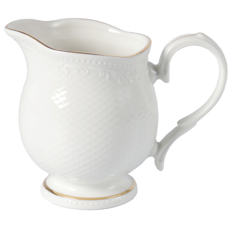 Изображение товара Молочник (сливочник) Noble Gold Aristocrat фарфор 200 мл (6 штук в упаковке)