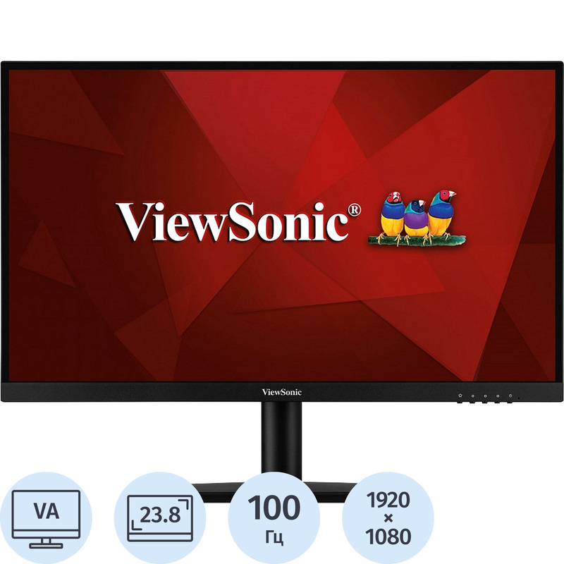 Изображение товара Монитор 23.8 Viewsonic VA2406-H - качество и стиль