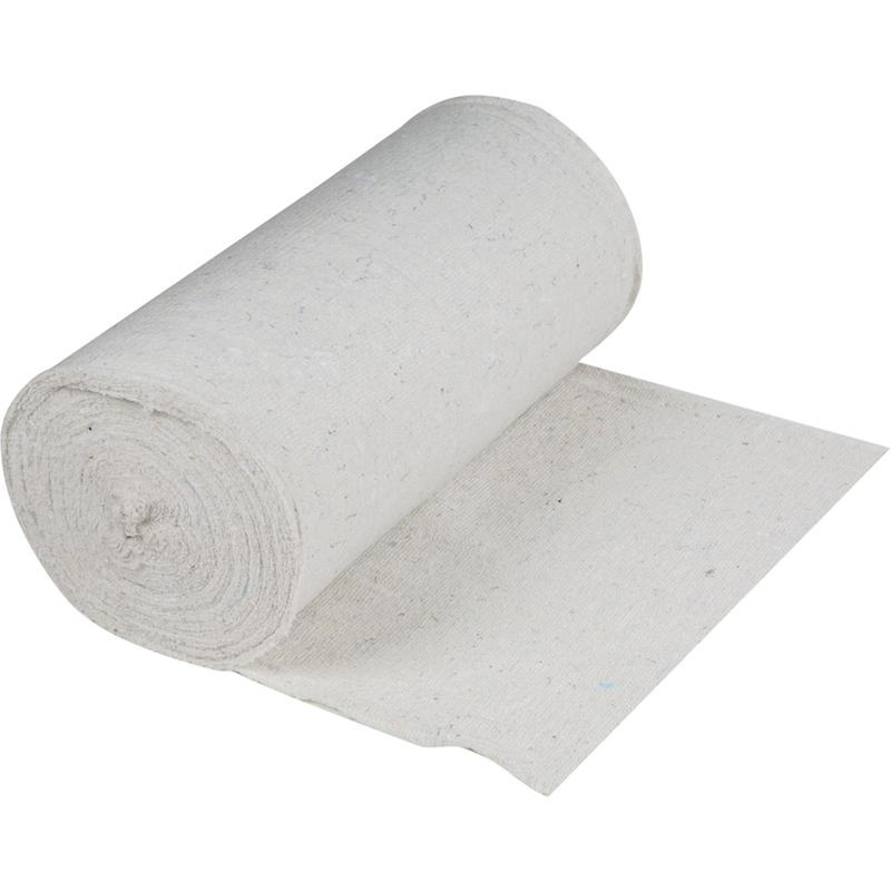 Изображение товара Полотно холстопрошивное 75см x 50м хлопчатобумажное для уборки и изготовления