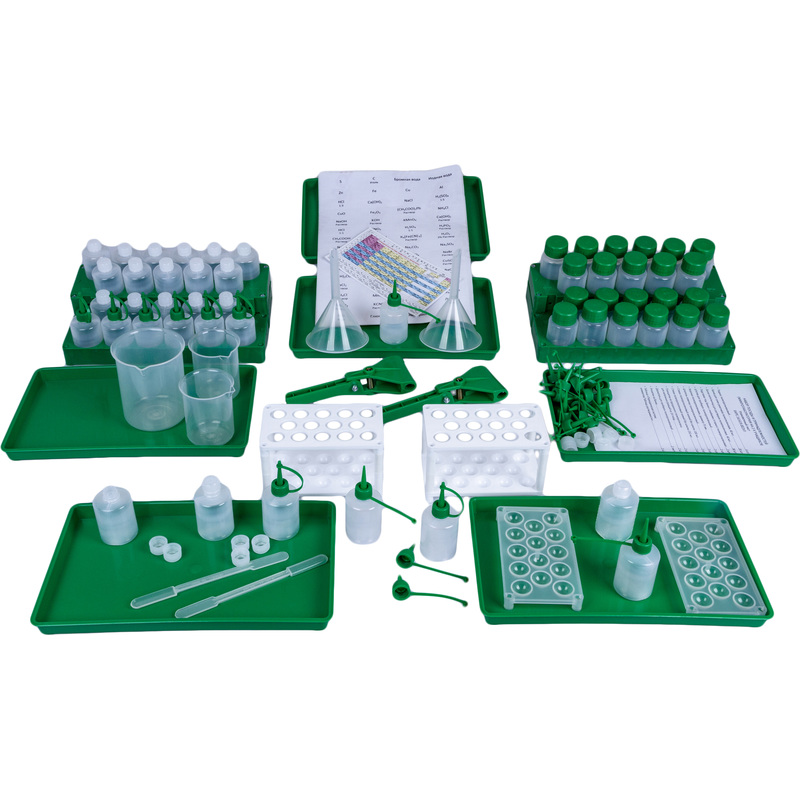 Изображение товара Набор микролаборатории для химических экспериментов на 2 учащихся