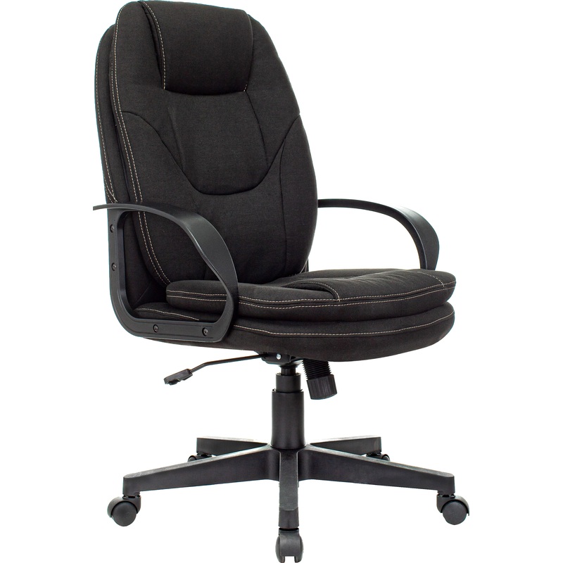 Кресло для руководителя Easy Chair 656 TС чёрное (ткань, пластик