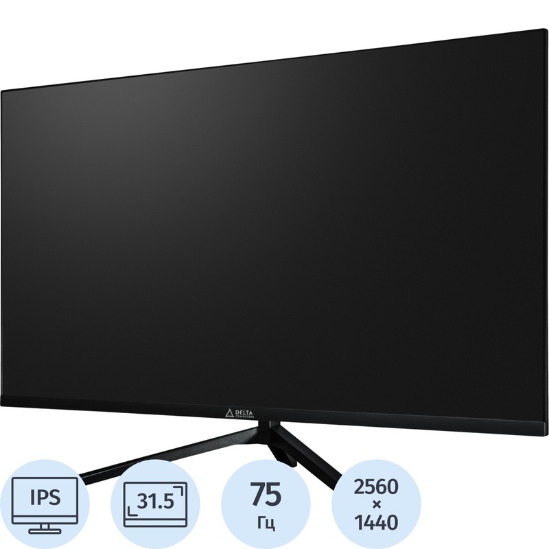 Изображение товара Монитор 31.5 Delta Computers Сова OM315I чёрный