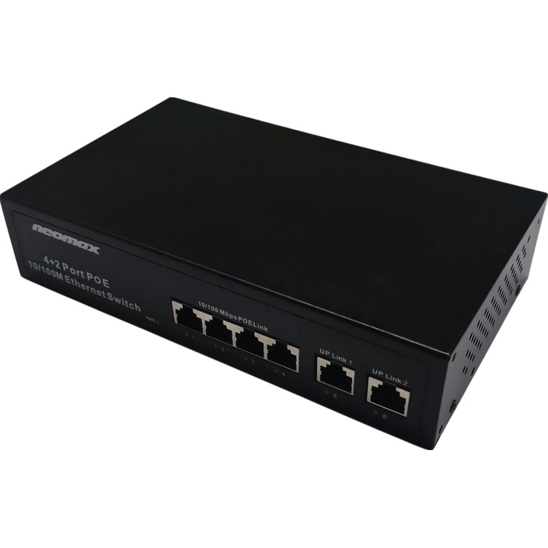 Изображение товара Коммутатор Neomax NMS-106PoE-100-S Изображение товара Коммутатор Neomax NMS-106PoE-100-S