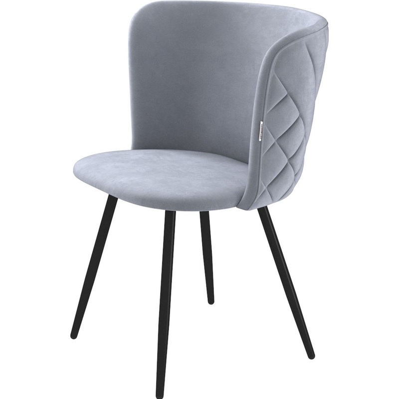 Изображение товара Стул обеденный Sheffilton SHT-ST36-3/S95-1 нейтральный серый ткань металл