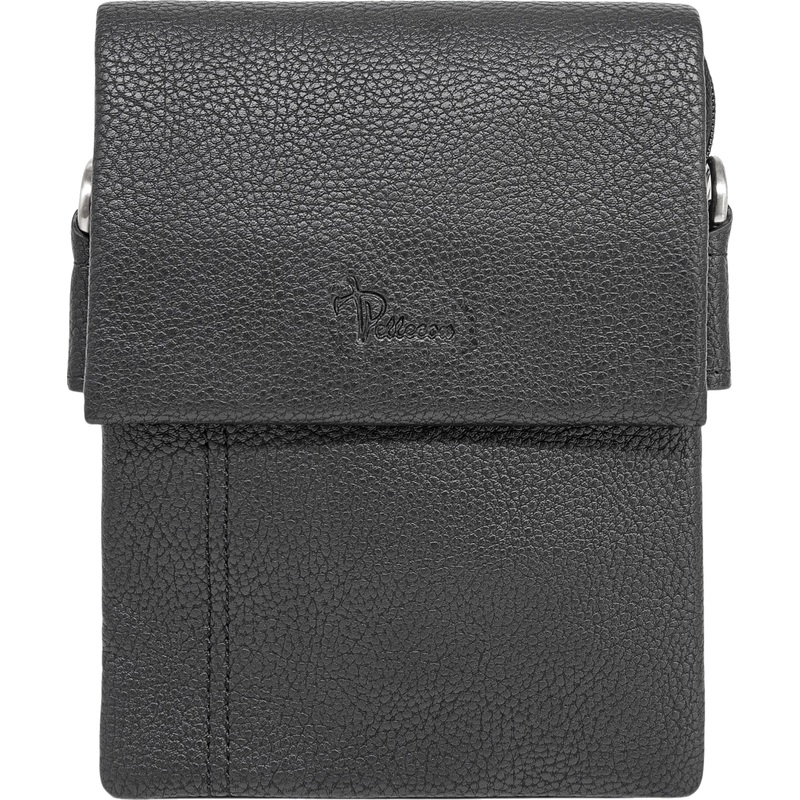 Изображение товара Мужская повседневная сумка Pellecon из искусственной кожи черная