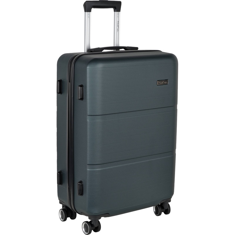 Изображение товара Чемодан Polar размер M 57 л из ABS-пластика зелёный