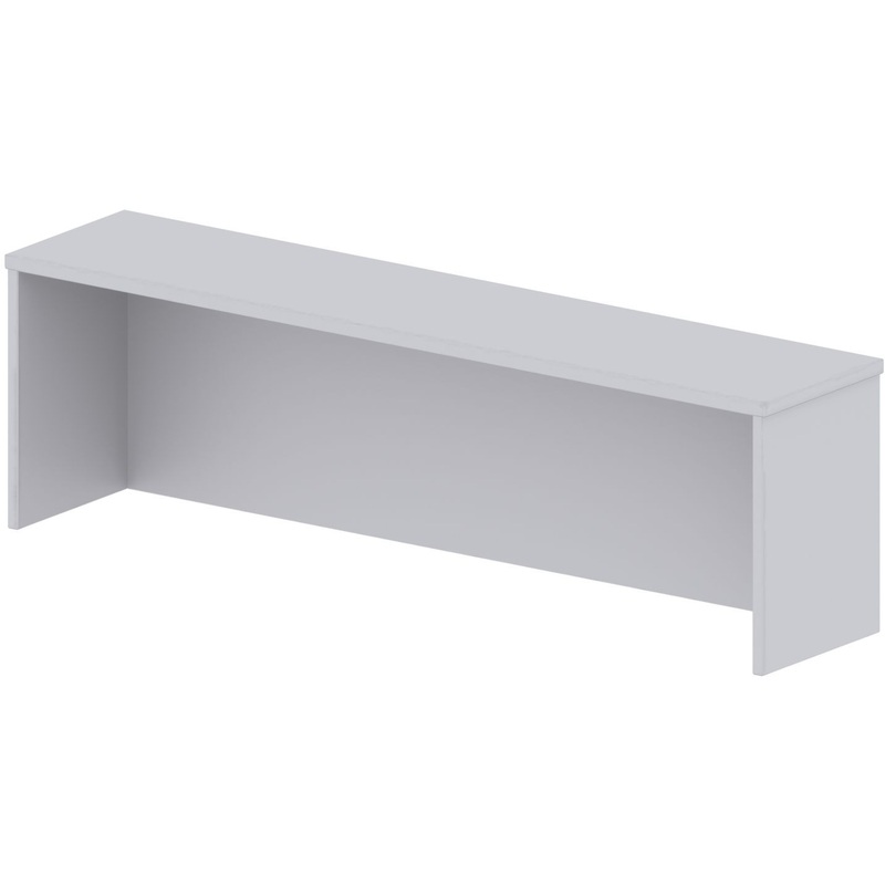 Изображение товара Настольная надставка Комус Мебель Easy to lead Easy One серый 1400х300х472 мм