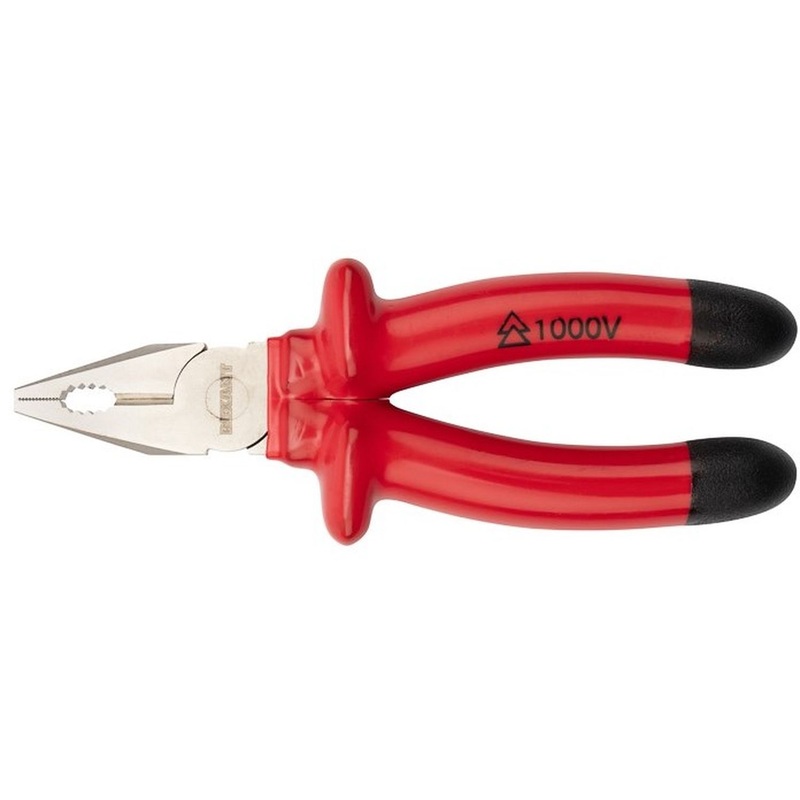 Изображение товара Плоскогубцы диэлектрические Rexant 180 мм для электромонтажных работ