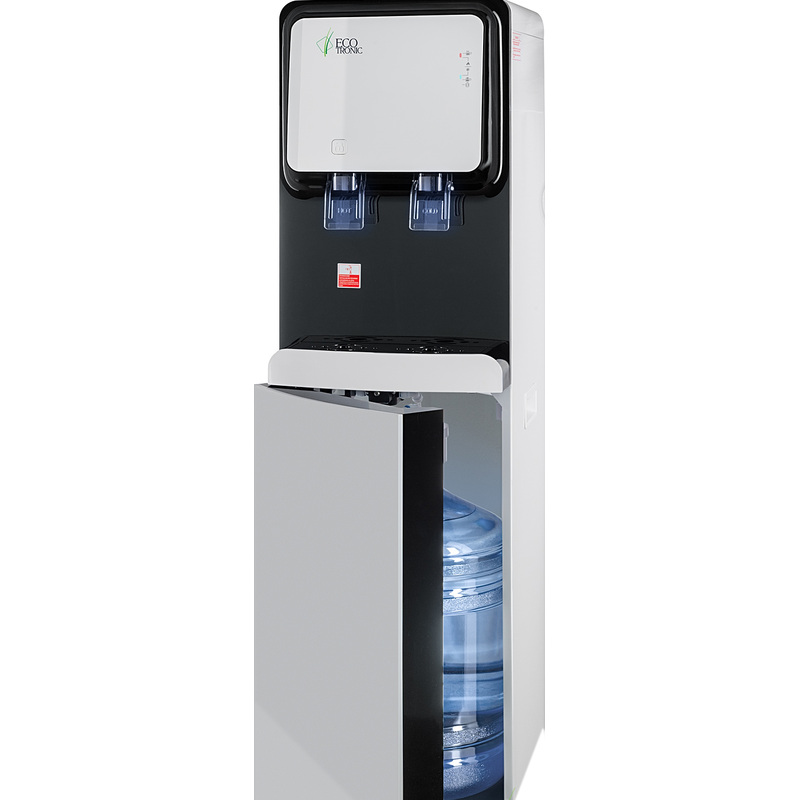 Изображение товара Кулер для воды Ecotronic M50-LXE белый/черный нагрев и охлаждение