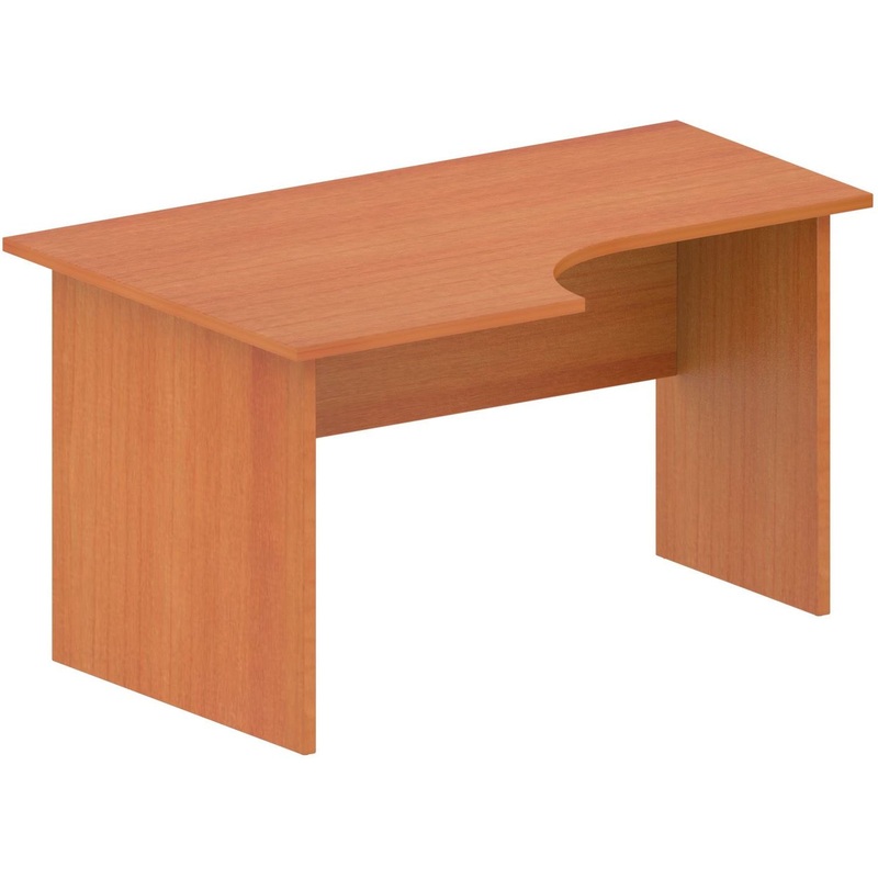 Изображение товара Стол эргономичный Континент СФ250 левый цвет вишня оксфорд