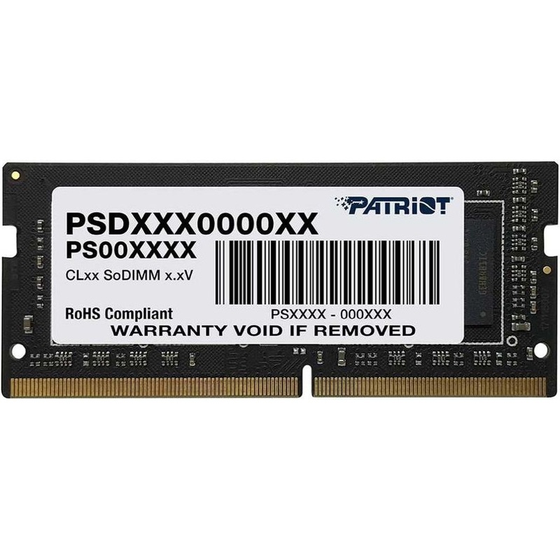 Изображение товара Оперативная память Patriot Memory 16 ГБ PSD416G266681S (SO-DIMM DDR4)